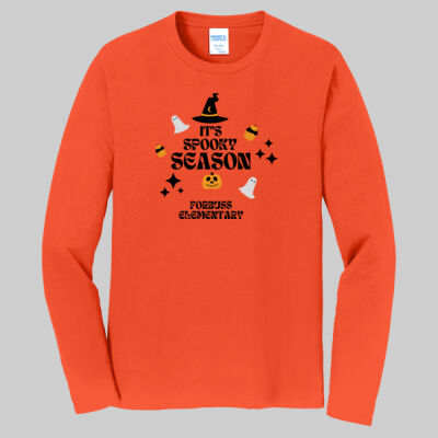 Adult Long Sleeve Shirt - Fall - Its Spooky Season Thumbnail