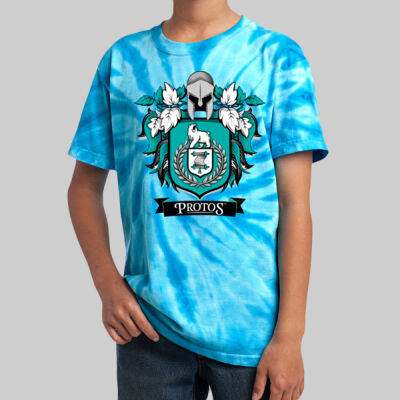 Youth Tie-Dye T-Shirt - House Protos Crest Thumbnail