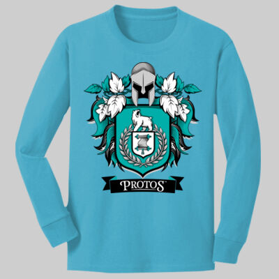 Youth Long Sleeve Shirt - House Protos Crest Thumbnail