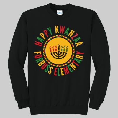 Adult Crewneck - Winter Holidays - Happy Kwanzaa Thumbnail