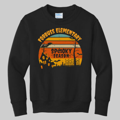 Youth Crewneck - Fall - Haunted House  Thumbnail