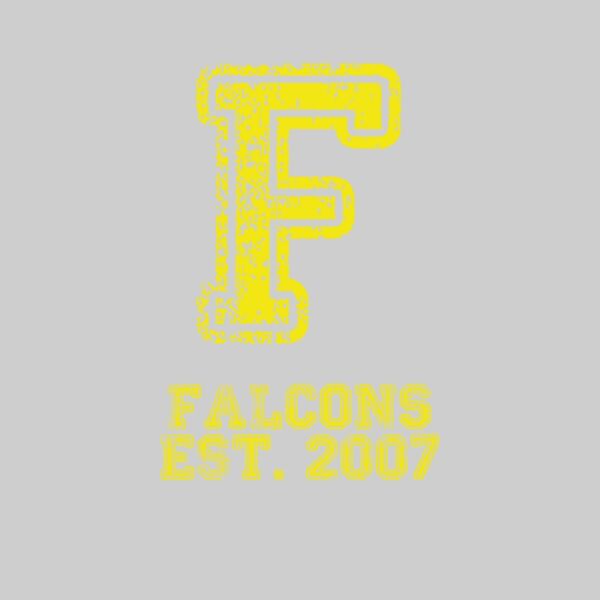 Distressed F - Yellow Thumbnail